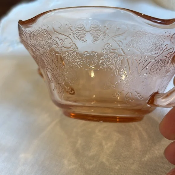 Hazel Atlas Florentine Cream/Soup Bowl - Picture 3 of 12